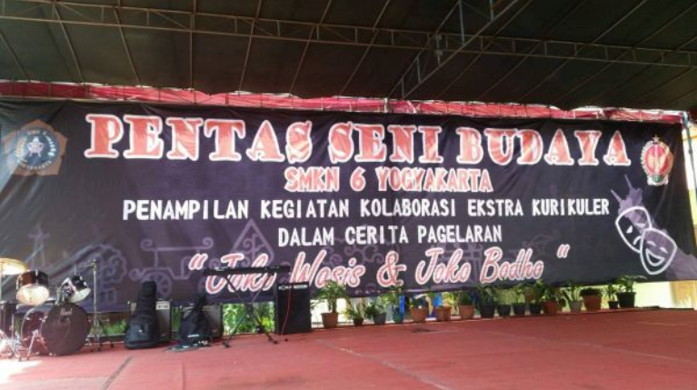 Pagelaran seni budaya di SMKN 6 Yogyakarta
